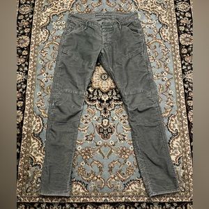 G star corduroy slim utility pants sz 32/32